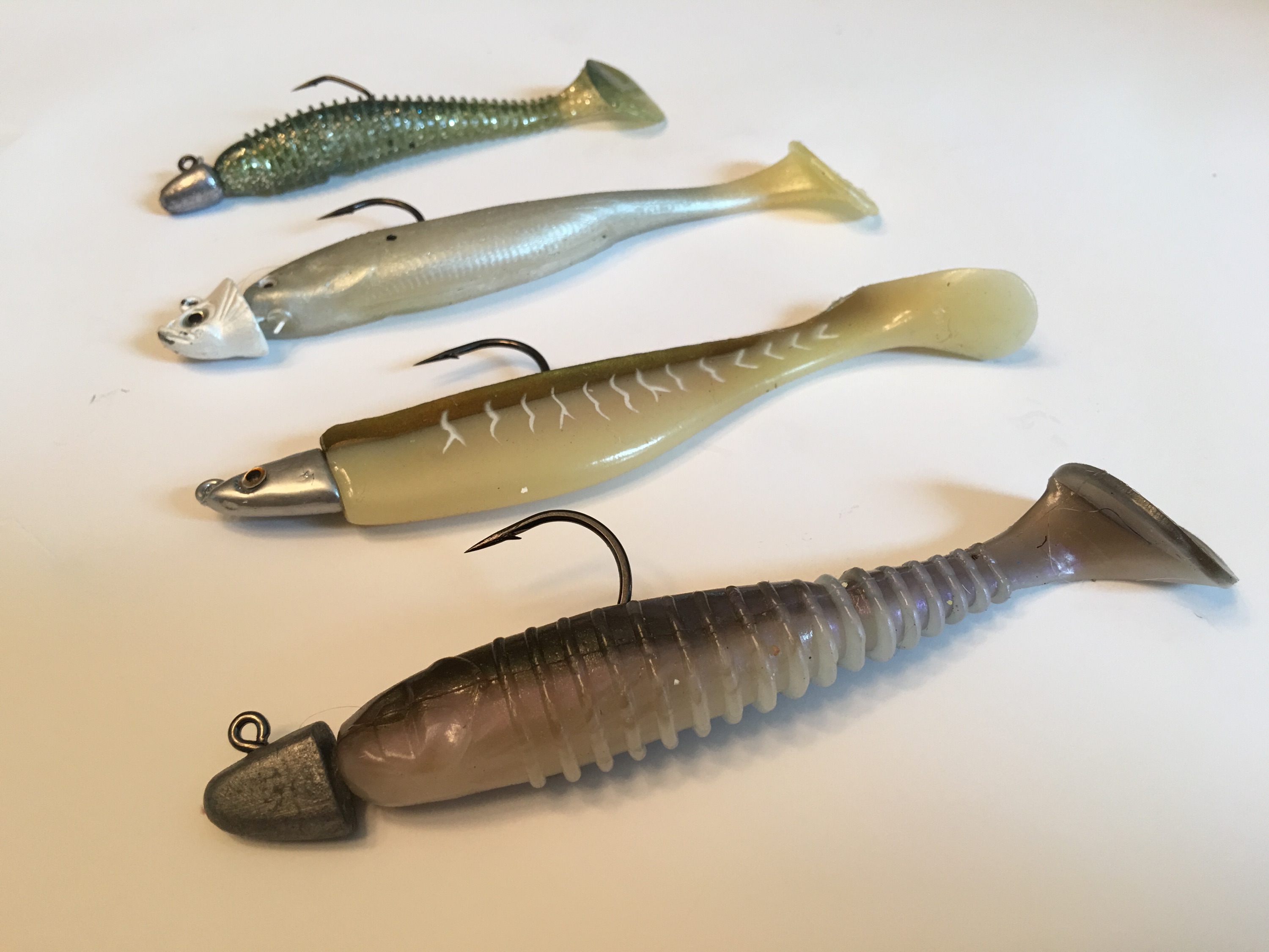 Walleye Jigging Plastics 