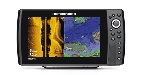 humminbird helix 10 icast target walleye 160720