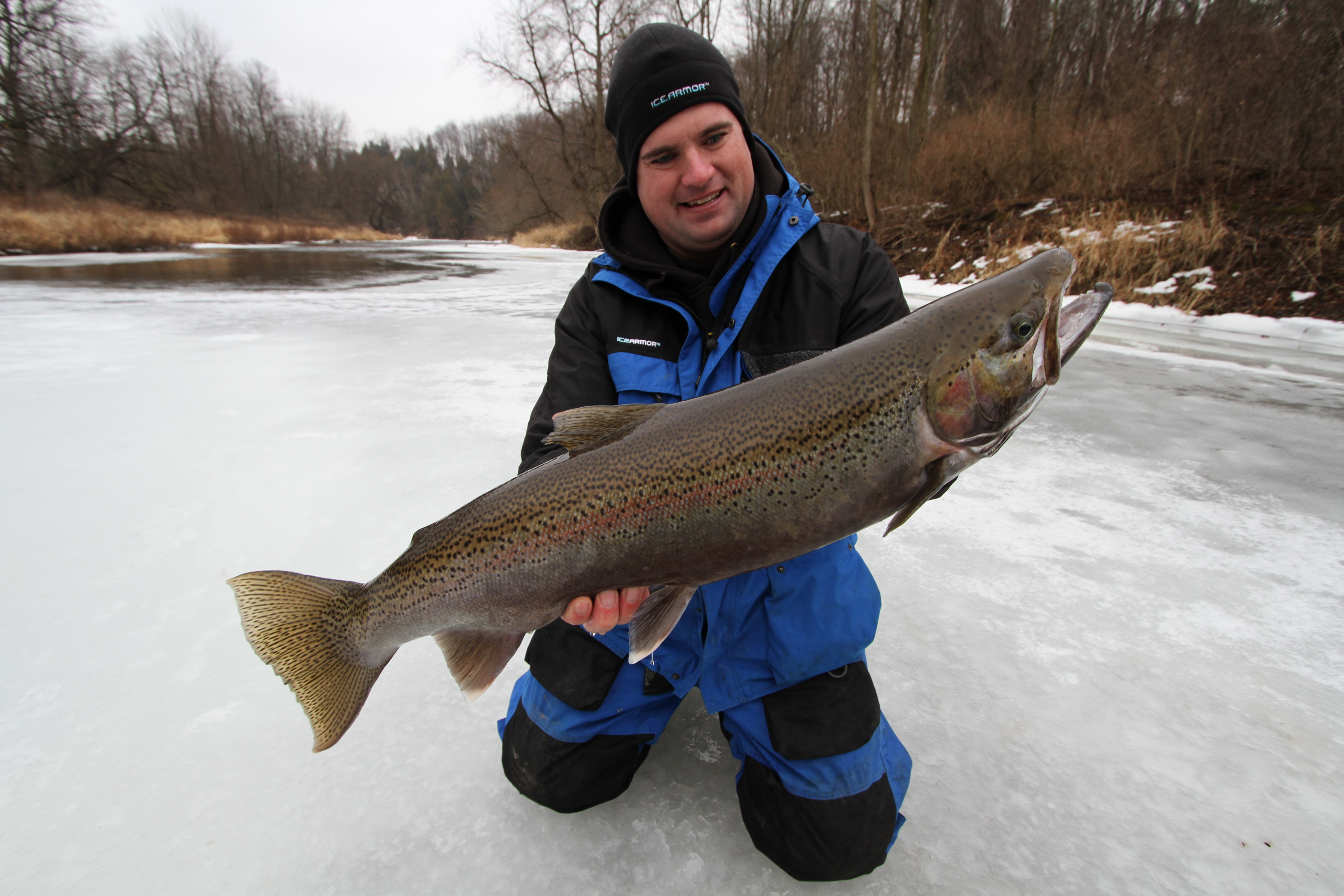 fishing planet brown trout michigan