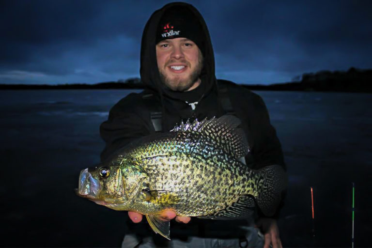 Choosing the best icefishing line for panfish Target Walleye