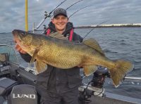 Biggest walleye of the year, Panfish locations now, Inline vs spinning reels