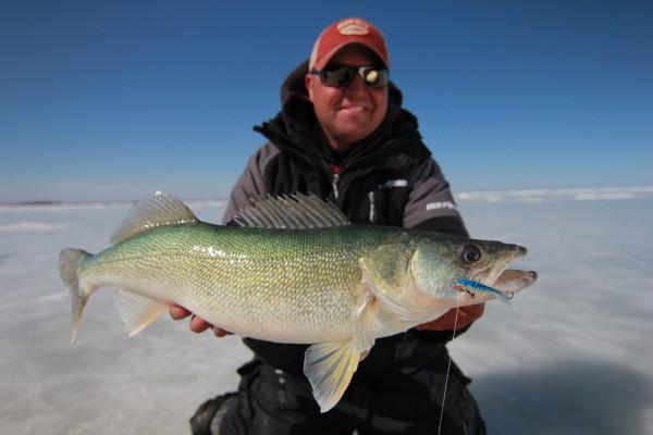 How to Catch Perch Ice Fishing Slab Rap Rapala 