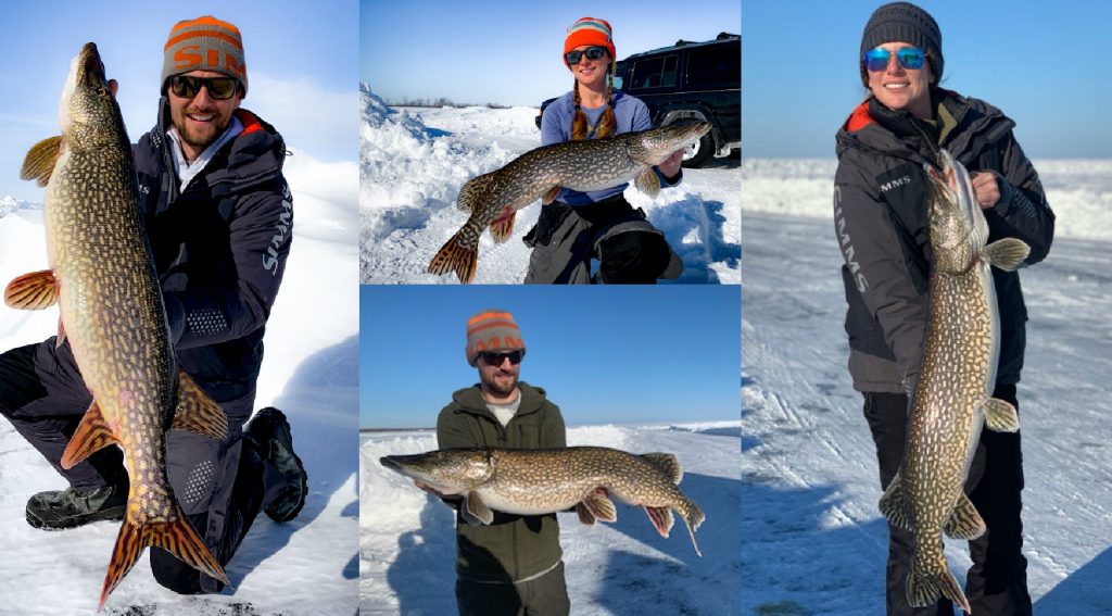 Border Water Ice Fishing Adventures on Lake of the Woods - Tip-Up