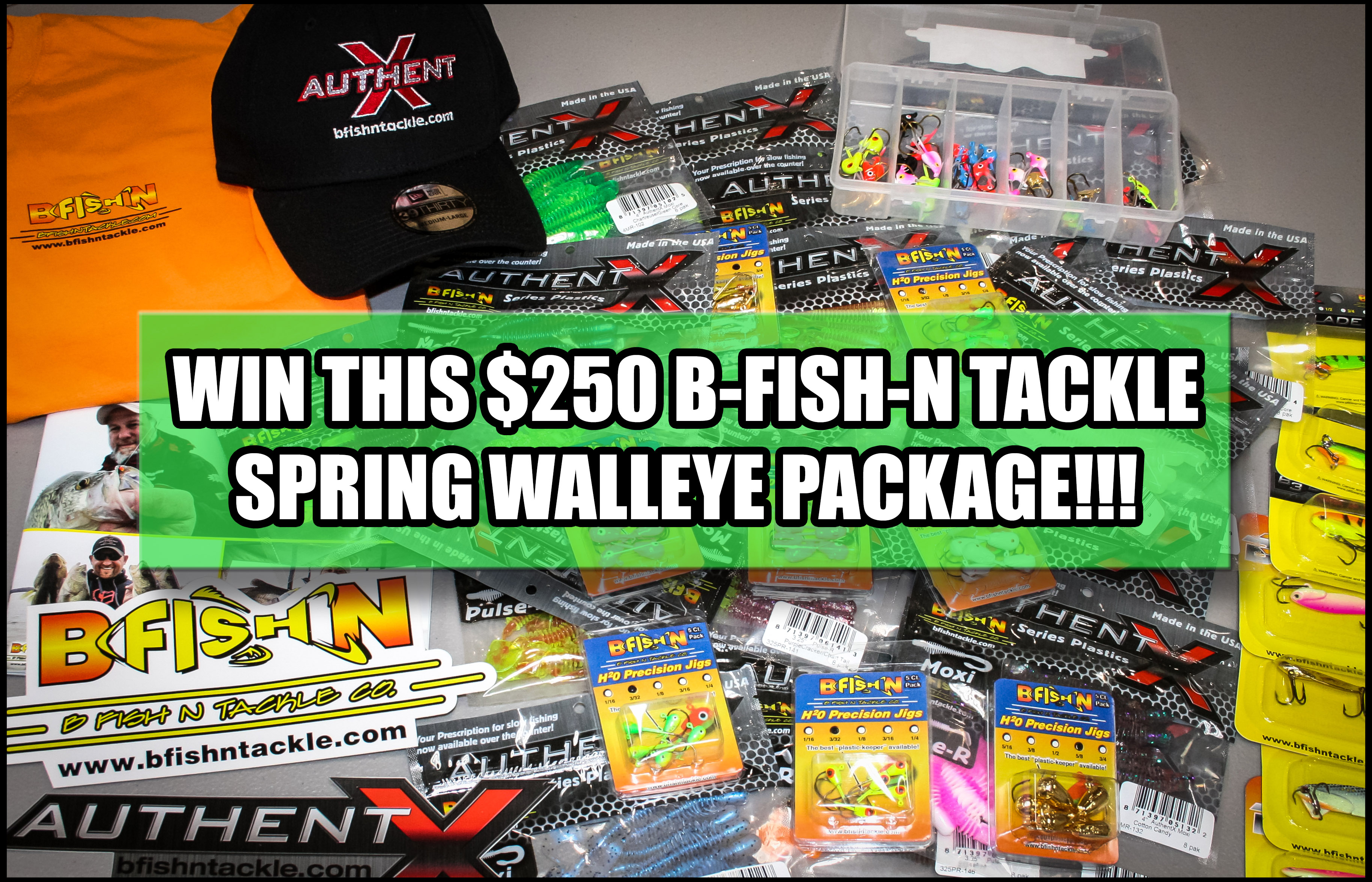 Win This $250 Spread Of B-Fish-N Tackle!