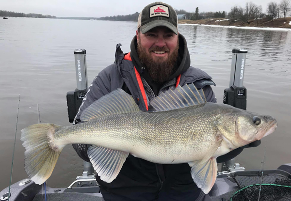 Record walleye pic, Giants from the bank, Dirty water tricks – Target  Walleye