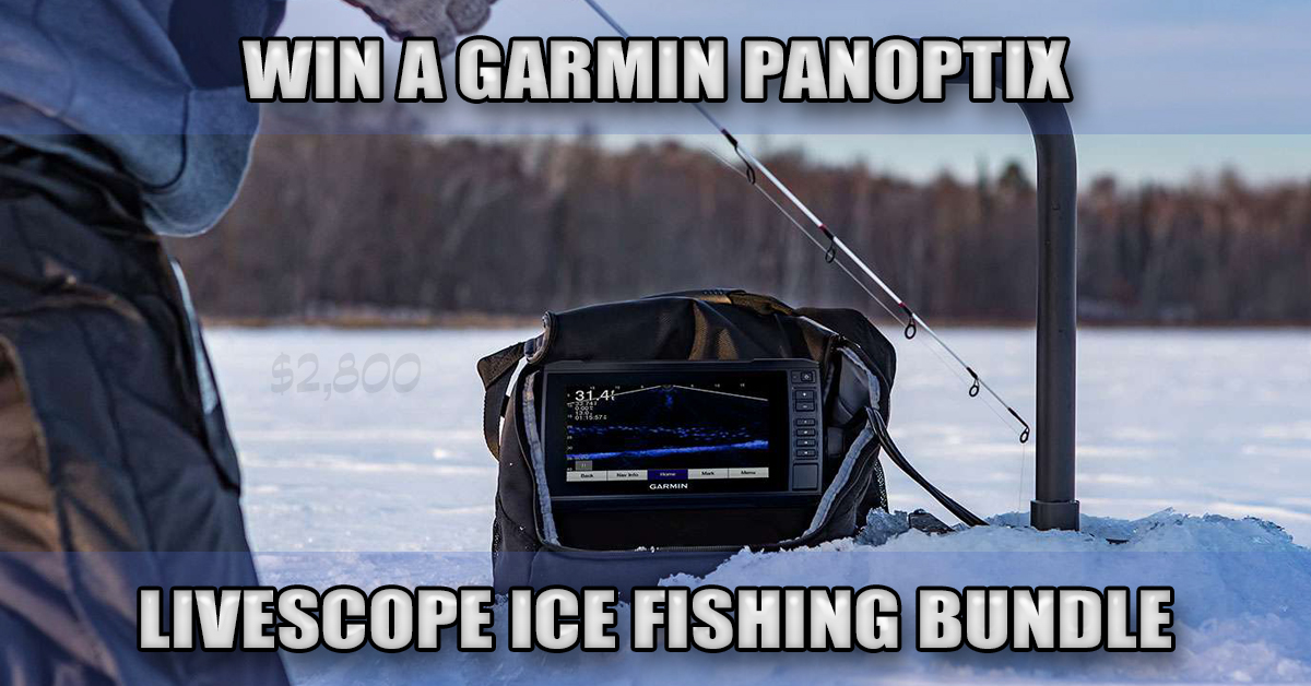 Win a Garmin Panoptix LiveScope Ice Fishing Bundle! ($2,800 value)