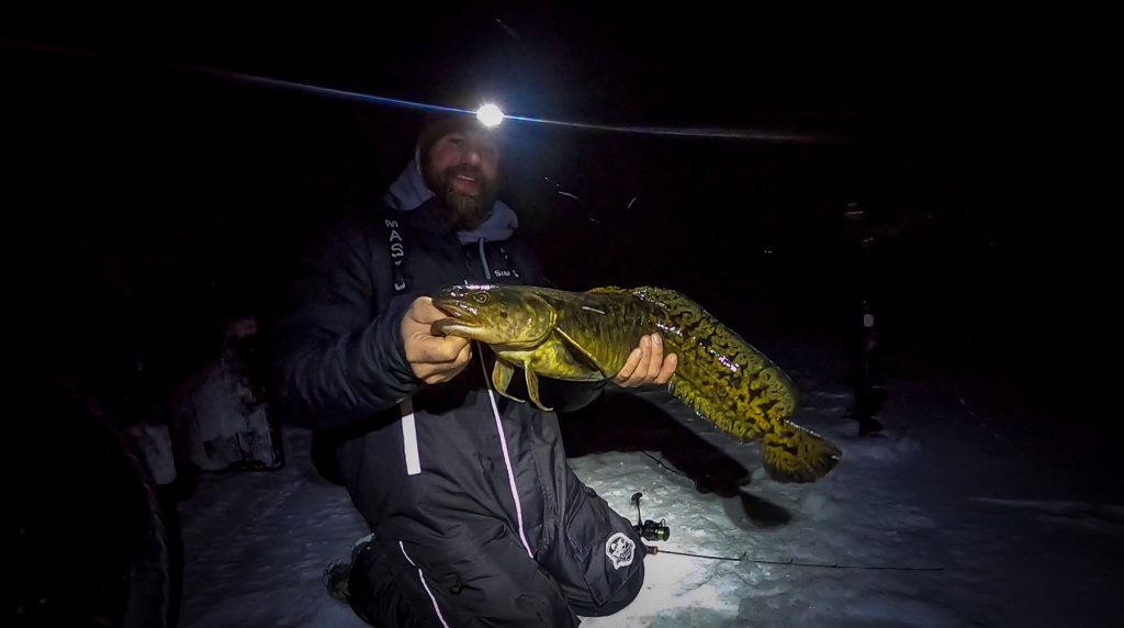Ice fishing for BURBOT (best spots, baits, technique and gear
