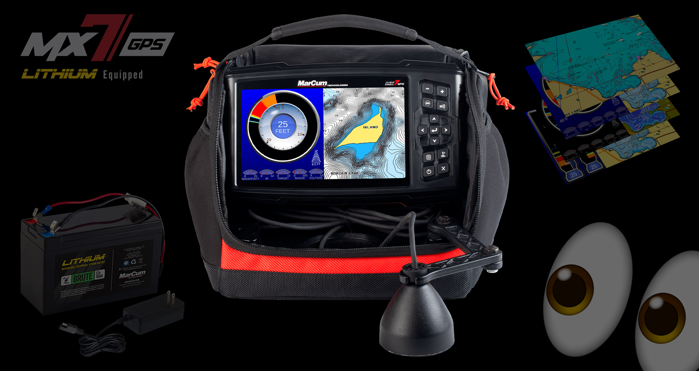 Win a MarCum MX7GPS Lithium Sonar System! (700 value)