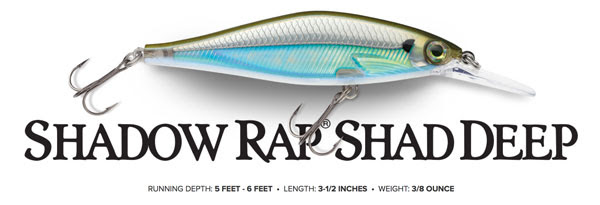 Rapala Shadow Rap Shad Underwater Video 