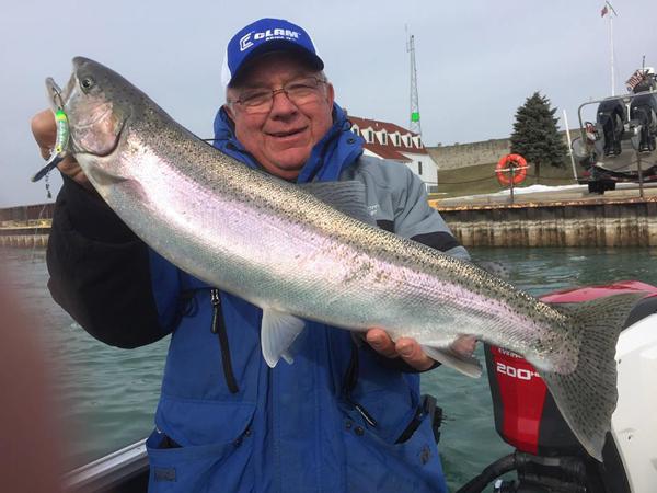 Rare golden crappie caught, Pike swims up hole, Metro walleye tips