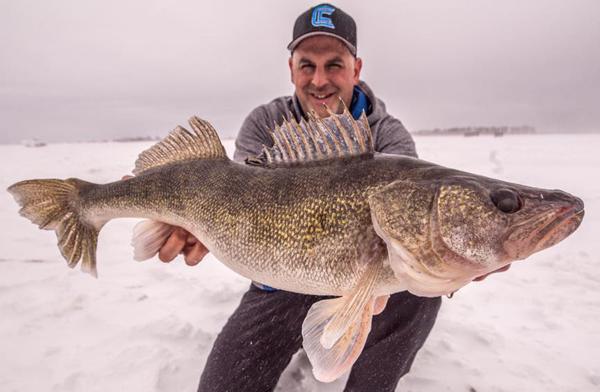 Great Lakes Walleye Anti-Freeze Series Trolling Spoon – Natural