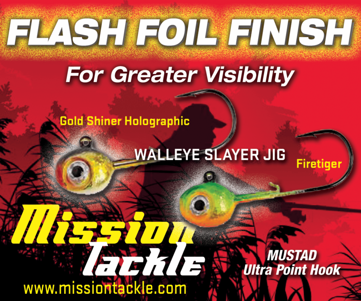 Walleye Slayer Jig – Mission Tackle