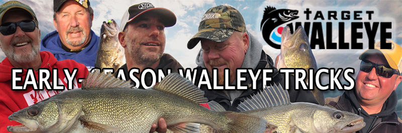 Back to basics for early-season walleyes - Major League Fishing