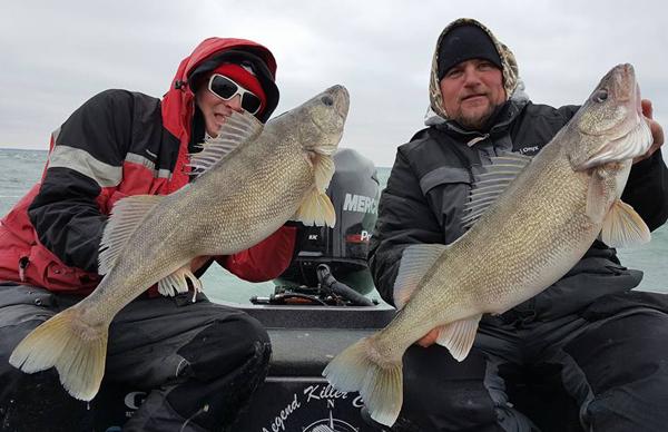 Don't pause jigging spoons, Finding panfish on new lakes, Huge