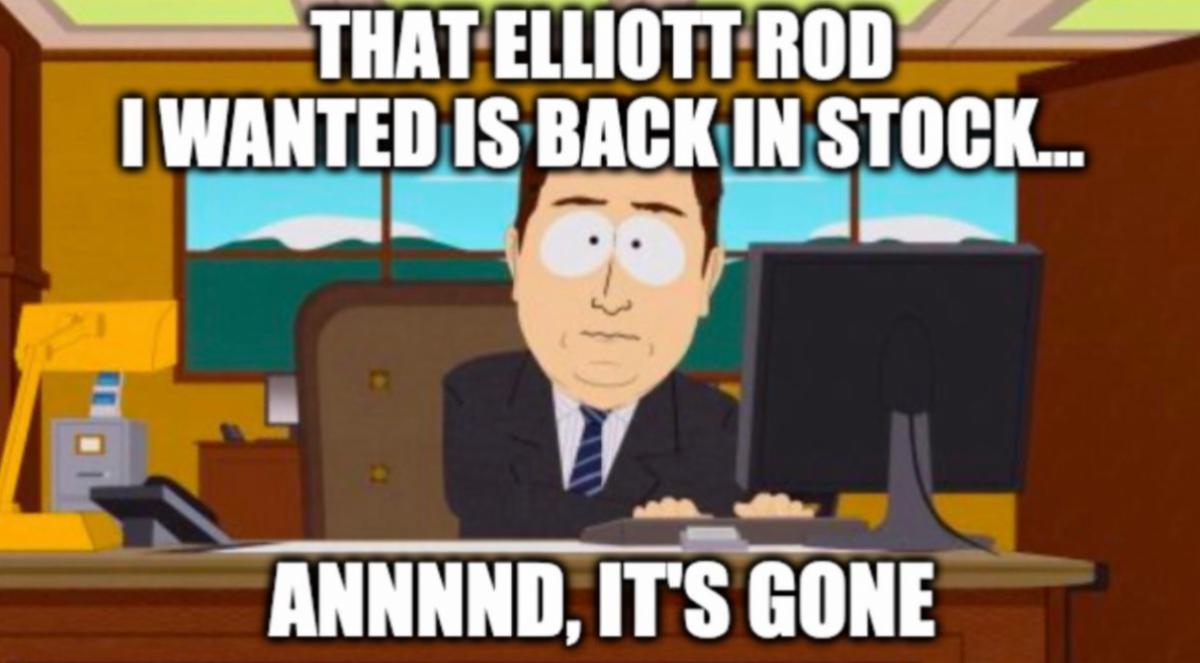 Elliott Ice Series Rods