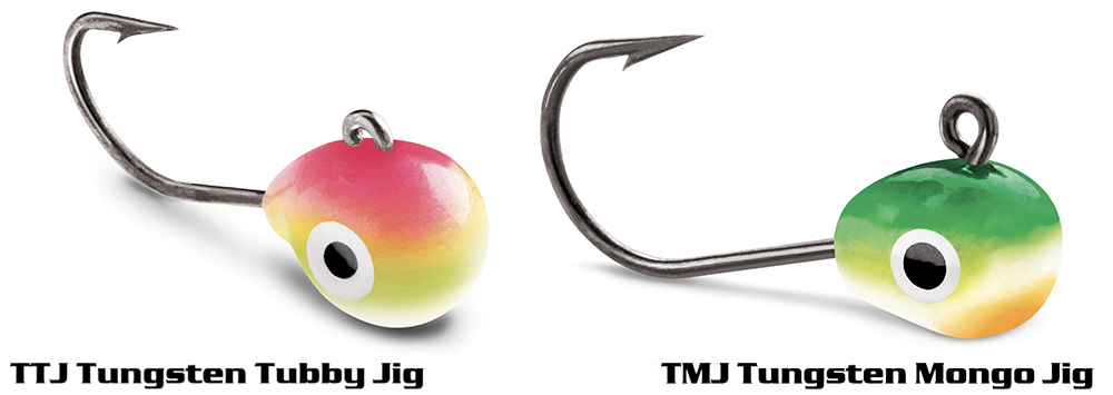 VMC Tungsten Tubby Jig 1/32 oz Crappie Minnow Jagged Tooth