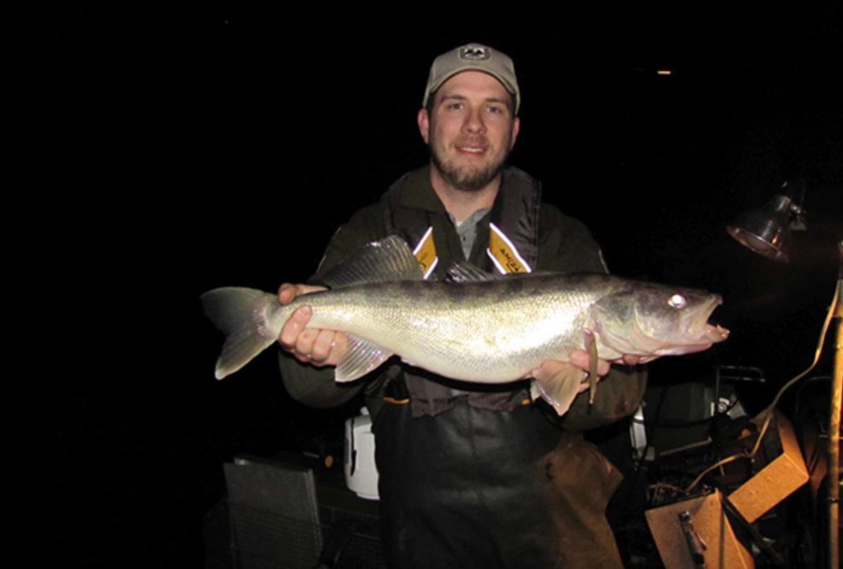 Parade of pigs, Run spots for post-spawners, Boomerang walleye