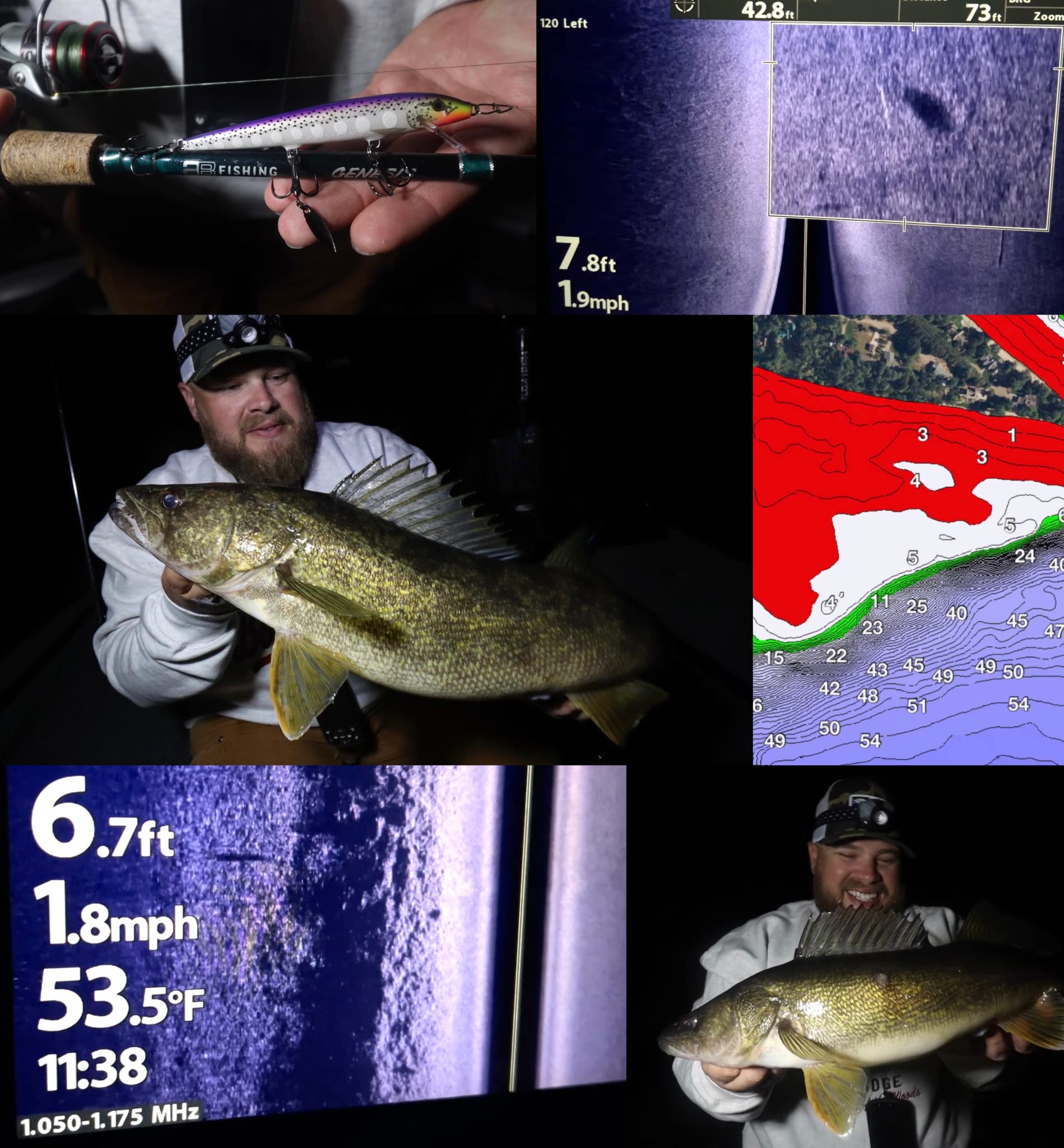 Trolling crankbaits at night for walleye Target Walleye