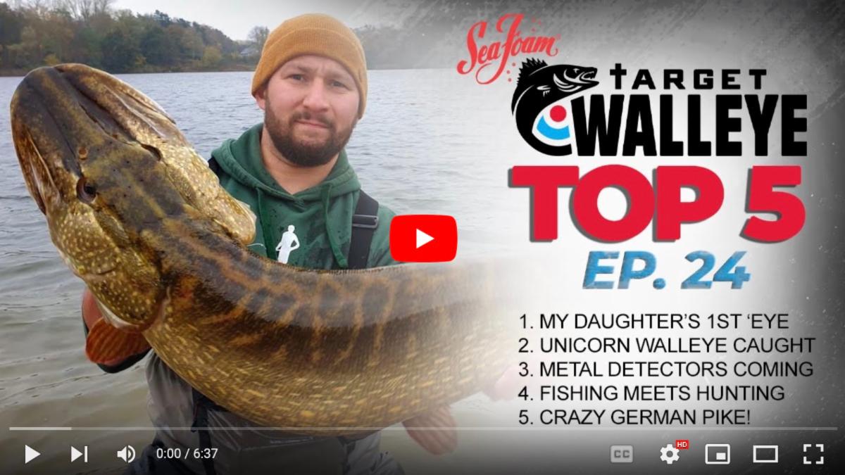 Fattest walleye ever, Wild fish house designs, Down Imaging
