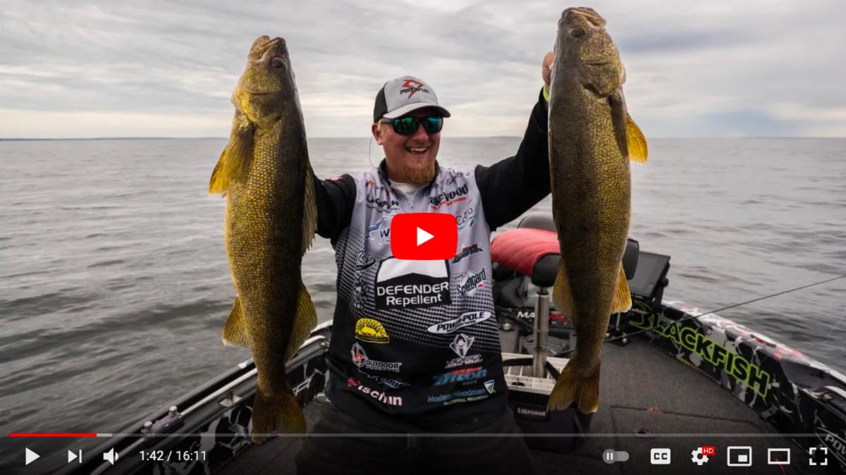 Shallow fall snap jigging, Muskie bait walleyes, Leadcore the