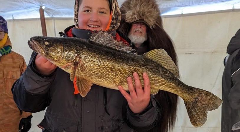Kid wins new truck, Scariest ice vid ever, Basin panfish