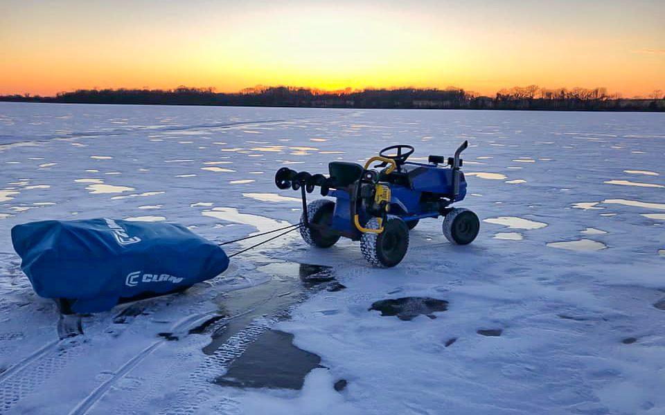 DIY ice fishing hacks, What to do if you fall in, New big crappie