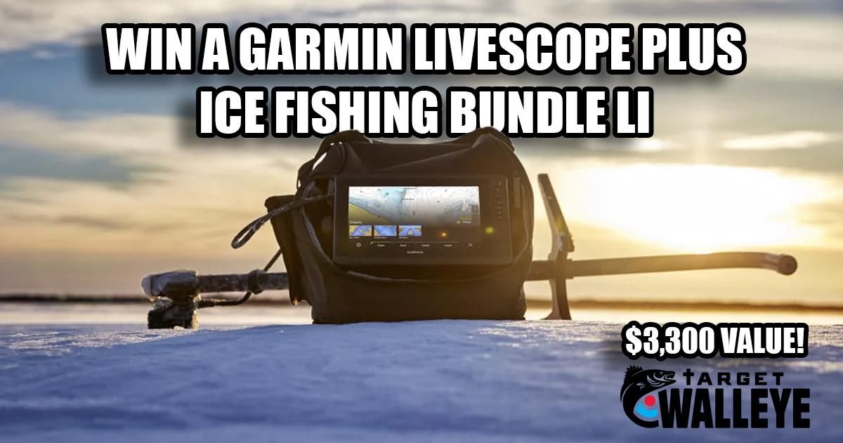 Garmin LiveScope Plus Ice-Fishing Bundle LI