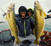 Skinniest walleye ever, Fishing the thermocline, Rock donkeys of the week