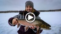 Ice fishing TIGER TROUT! (Bucket-list fish)