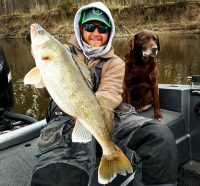 Best trolling speed now, Dogs fish too, Opener prediction
