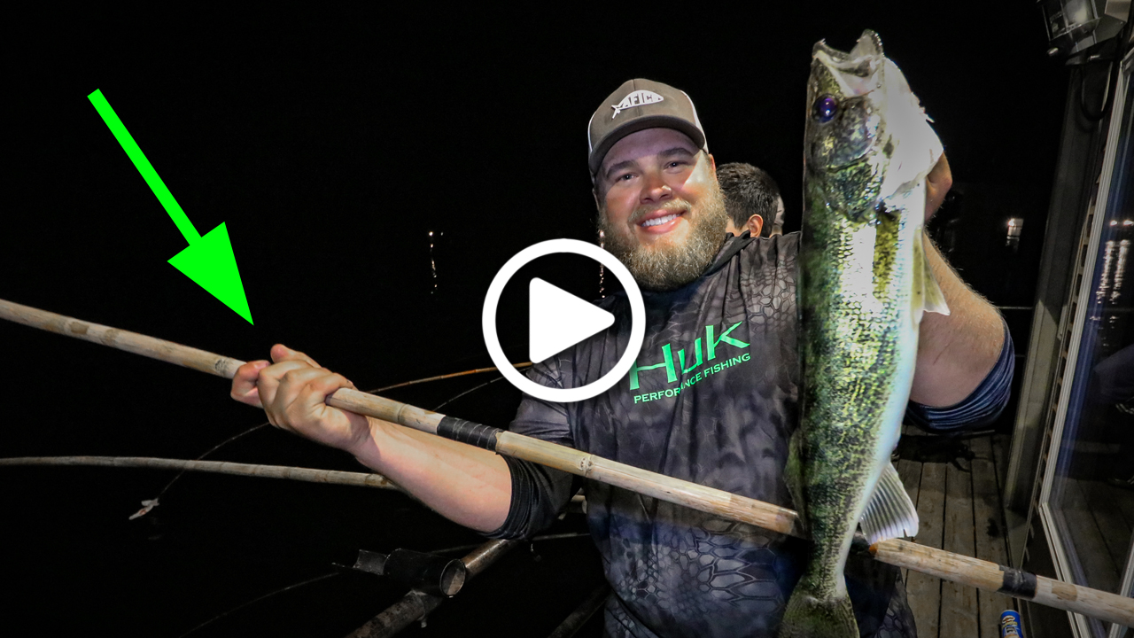 CANE POLE walleyes on a Wolf River RAFT! (video) – Target Walleye