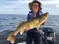 Youngest NWT champ ever, Suspended cisco eater tip, Spinnerbait walleye vid