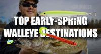 Top early-spring walleye destinations in the Midwest