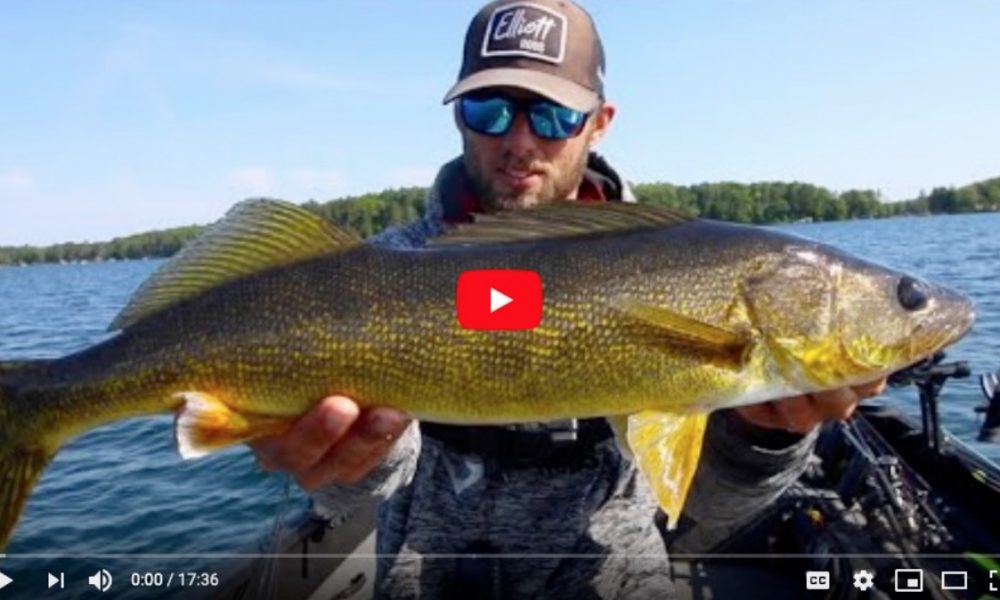 How to Catch Giant Lake of the Woods Pike on tip ups