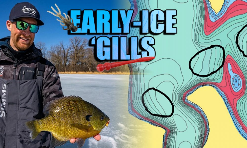 Early Ice Fishing - Testing out 13 Fishing's new Jigs and Soft Plastics 
