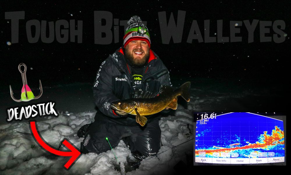 Things walleye fishermen say…. (PLUS my go-to deadstick setup