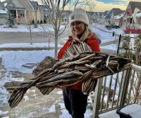 Weightlifting walleyes, Record burbot caught, Decked-out ice rigs