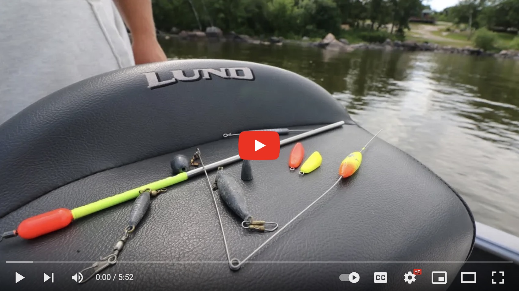 Which weight when, Easy leadcore knot, Boat dog shenanigans – Target Walleye