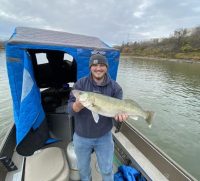 Late-fall cranking tips, Pontoon walleye fishing, Giant cisco eaters