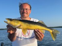 Rare golden walleye, Bass thumb ain’t nothin, Trolling speed myth